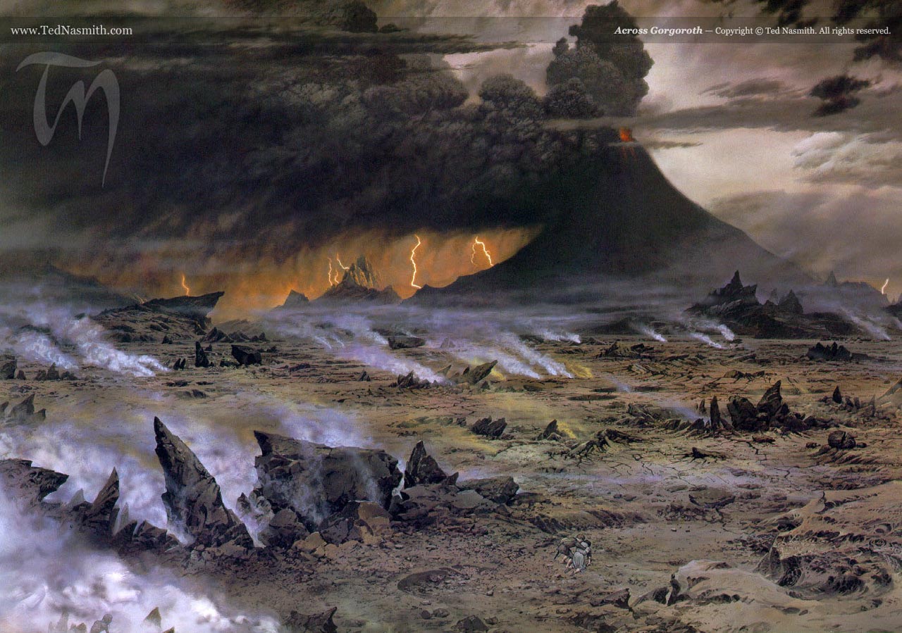 Accross Gorgoroth, photo curtesy of www.tednasmith.com