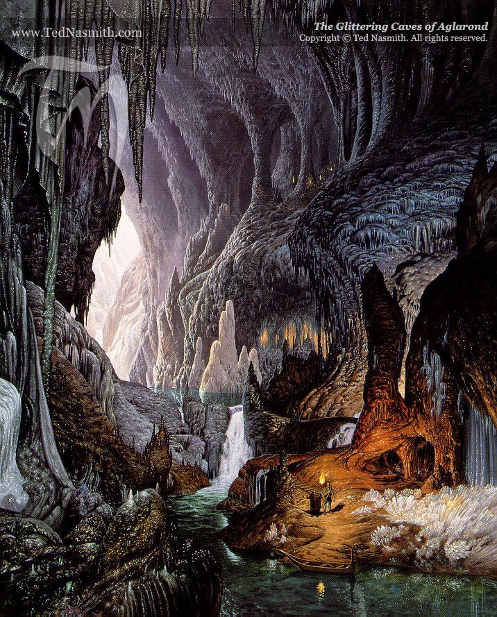 The Glittering Caves of Aglarond – Ted Nasmith