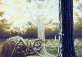 Ungoliant and the Two Trees