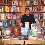 Ted Nasmith with books