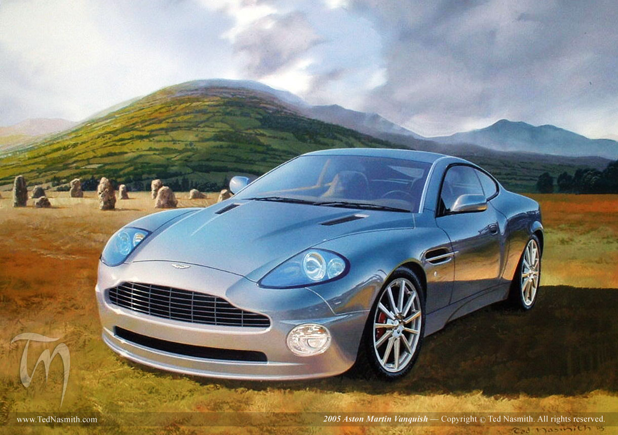 Uncompromising Power: The 2005 Aston Martin Vanquish S