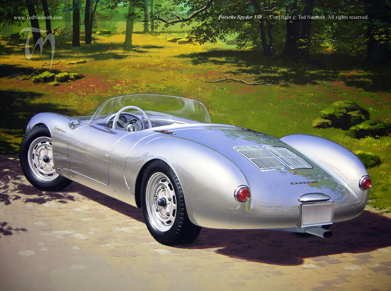 Porsche spyder старый