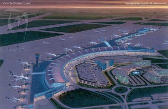 New proposed airport terminal Poland