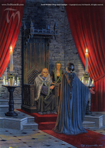Lord Walder Frey and Catelyn