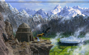 Turgon at Fingolfin's Cairn