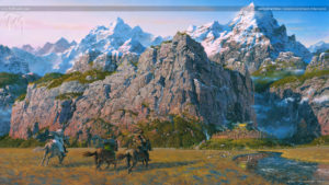 Approaching Edoras