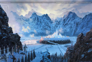 “He Beheld a Vision of Gondolin Amid the Snow”